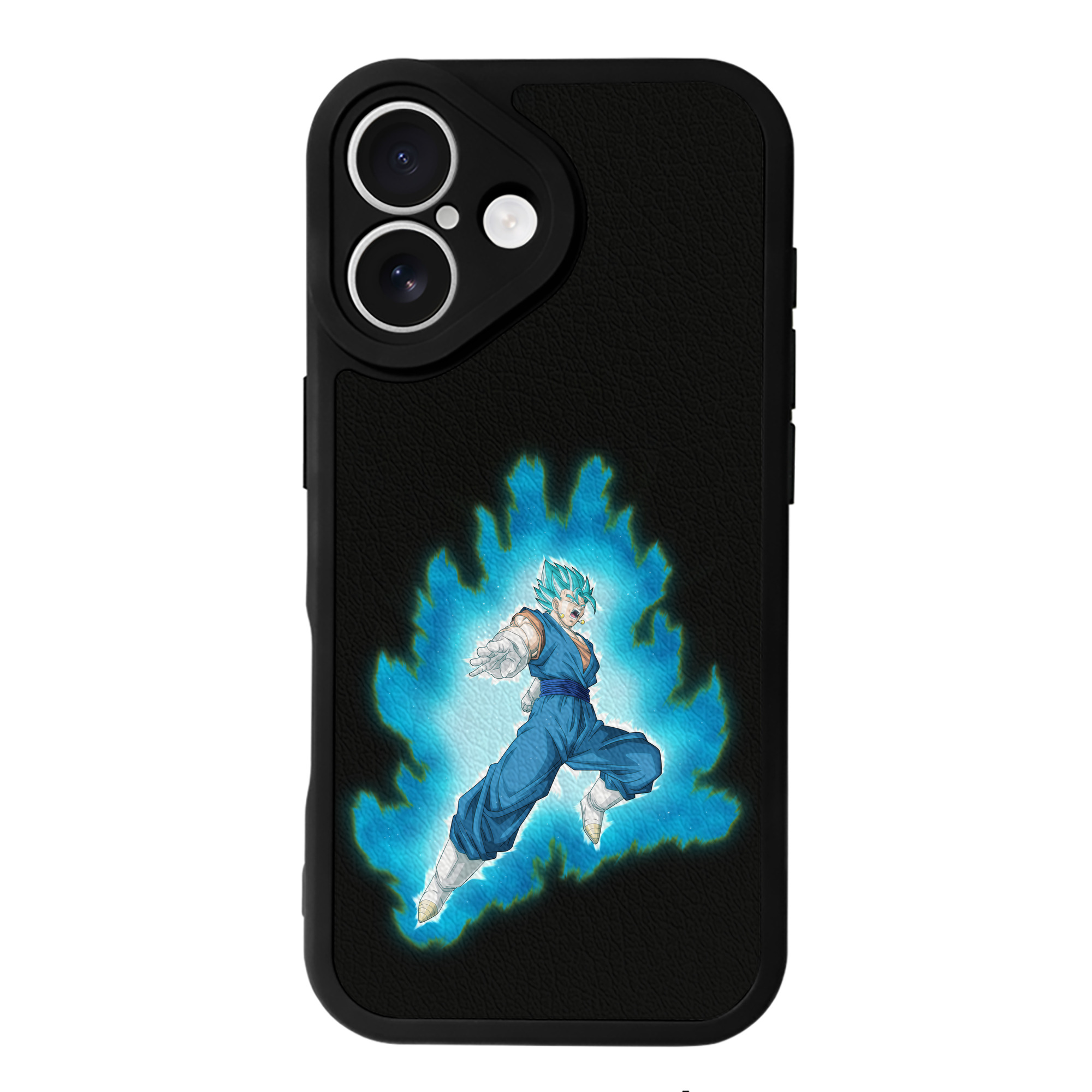 （画像用） ドラゴンボール ベジット DRAGON BALL Vegetto 【iPhone 16シリーズ対応】シリコンスマホケース（レザー調） 材質：シリコン